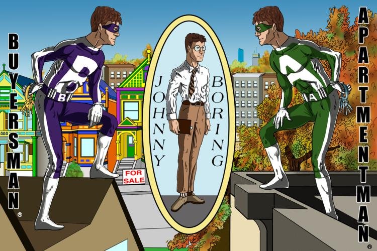 Apartmentman and Johnny Boring